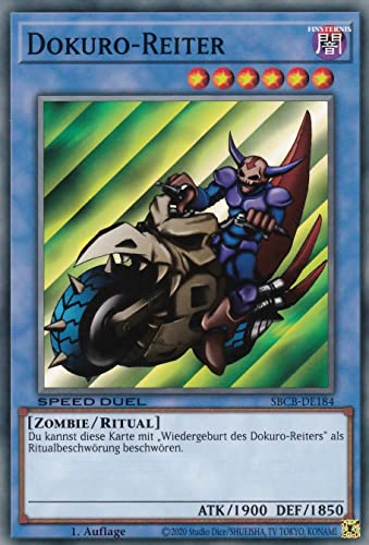 SBCB-DE184 - Dokuro-Reiter - Common - 1. Auflage - Deutsch - Speed Duel: Battle City Box - mit LMS Trading Fieldcenter-Karte Yugioh SBCB-DE184 - Dokuro-Reiter - Common - 1. Auflage - Deutsch - Speed Duel: Battle City Box - mit LMS Trading Fieldcenter-Karte Yugioh von LMS Trading