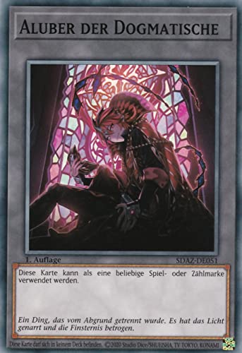 SDAZ-DE051 - Aluber der Dogmatische - Common - Deutsch - Structure Deck: Albaz Strike - mit LMS Trading Fieldcenter-Karte Yugioh SDAZ-DE051 - Aluber der Dogmatische - Common - Deutsch - Structure Deck: Albaz Strike - mit LMS Trading Fieldcenter-Karte Yugioh von LMS Trading
