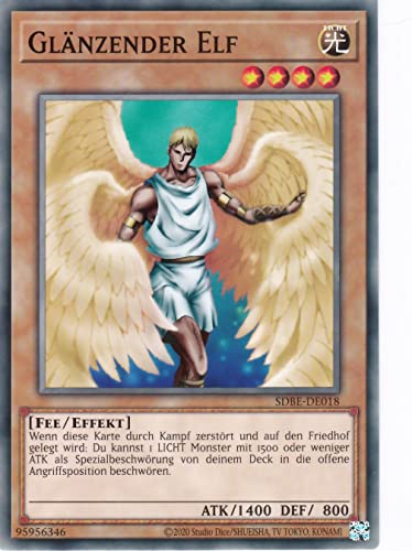 SDBE-DE018 - Glänzender Elf - Common - Reprint - Deutsch - Structure Deck Saga of Blue Eyes White Dragon - mit LMS Trading Fieldcenter-Karte Yugioh SDBE-DE018 - Glänzender Elf - Common - Reprint - Deutsch - Structure Deck Saga of Blue Eyes White Dragon - mit LMS Trading Fieldcenter-Karte Yugioh von LMS Trading