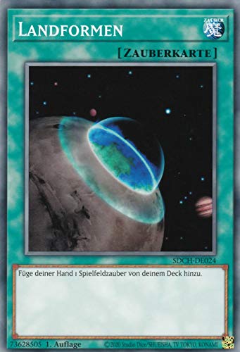 SDCH-DE024 - Landformen - Common - 1. Auflage - Deutsch - Structure Deck: Spirit Charmers - mit LMS Trading Fieldcenter-Karte Yugioh SDCH-DE024 - Landformen - Common - 1. Auflage - Deutsch - Structure Deck: Spirit Charmers - mit LMS Trading Fieldcenter-Karte Yugioh von LMS Trading