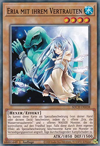 SDCH-DE038 - Eria mit ihrem Vertrauten - Common - 1. Auflage - Deutsch - Structure Deck: Spirit Charmers - mit LMS Trading Fieldcenter-Karte Yugioh SDCH-DE038 - Eria mit ihrem Vertrauten - Common - 1. Auflage - Deutsch - Structure Deck: Spirit Charmers - mit LMS Trading Fieldcenter-Karte Yugioh von LMS Trading