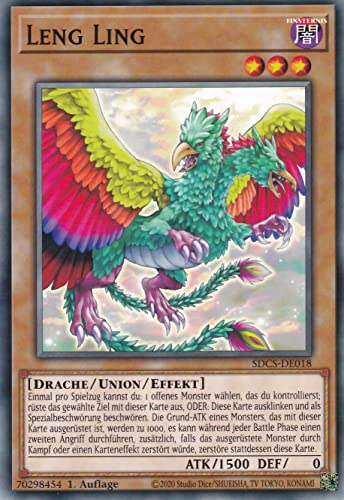 SDCS-DE018 - Leng Ling - Common - Reprint - Deutsch - Structure Deck Cyber Strike - mit LMS Trading Fieldcenter-Karte Yugioh SDCS-DE018 - Leng Ling - Common - Reprint - Deutsch - Structure Deck Cyber Strike - mit LMS Trading Fieldcenter-Karte Yugioh von LMS Trading
