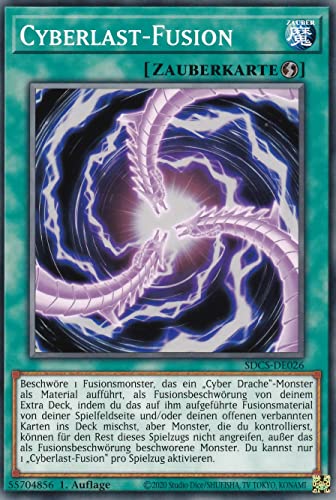 SDCS-DE026 - Cyberlast-Fusion - Common - Reprint - Deutsch - Structure Deck Cyber Strike - mit LMS Trading Fieldcenter-Karte Yugioh SDCS-DE026 - Cyberlast-Fusion - Common - Reprint - Deutsch - Structure Deck Cyber Strike - mit LMS Trading Fieldcenter-Karte Yugioh von LMS Trading