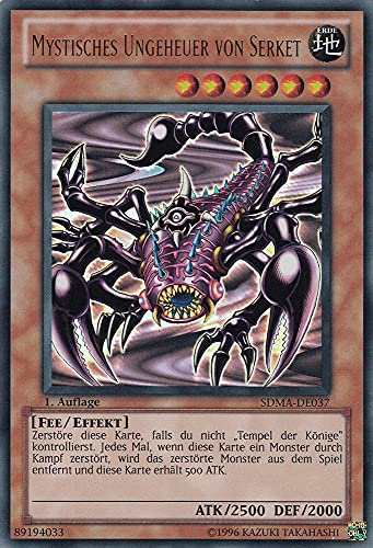 SDMA-DE037 - Mystisches Ungeheuer von Serket - Ultra Rare - Deutsch - Structure Deck: Marik - mit LMS Trading Fieldcenter-Karte Yugioh SDMA-DE037 - Mystisches Ungeheuer von Serket - Ultra Rare - Deutsch - Structure Deck: Marik - mit LMS Trading Fieldcenter-Karte Yugioh von LMS Trading