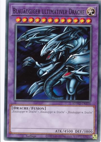 SDWD-DE034 - Blauäugiger ultimativer Drache - Common - Deutsch - 1. Auflage - Structure Deck: Blue Eyes White Destiny - mit LMS Trading Fieldcenter-Karte Yugioh SDWD-DE034 - Blauäugiger ultimativer Drache - Common - Deutsch - 1. Auflage - Structure Deck: Blue Eyes White Destiny - mit LMS Trading Fieldcenter-Karte Yugioh von LMS Trading