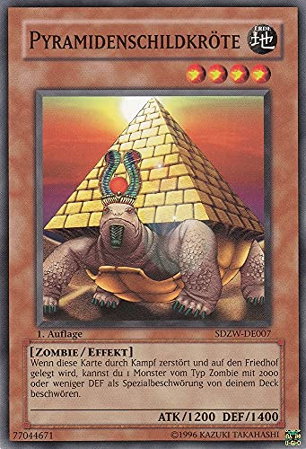 SDZW-DE007 - Pyramidenschildkröte - Common - Deutsch - Structure Deck: Zombie World - mit LMS Trading Fieldcenter-Karte Yugioh SDZW-DE007 - Pyramidenschildkröte - Common - Deutsch - Structure Deck: Zombie World - mit LMS Trading Fieldcenter-Karte Yugioh von LMS Trading
