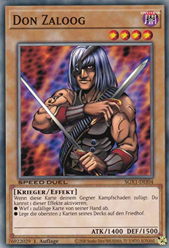 SGX1-DEI04 - Don Zaloog - Common - 1. Auflage - Deutsch - Speed Duel GX: Duel Academy Box - mit LMS Trading Fieldcenter-Karte Yugioh SGX1-DEI04 - Don Zaloog - Common - 1. Auflage - Deutsch - Speed Duel GX: Duel Academy Box - mit LMS Trading Fieldcenter-Karte Yugioh von LMS Trading