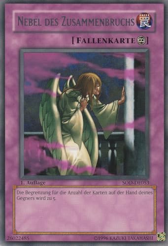 SOD-DE053 - Nebel des Zusammenbruchs - Rare - Deutsch - Soul of The Duelist - mit LMS Trading Fieldcenter-Karte Yugioh SOD-DE053 - Nebel des Zusammenbruchs - Rare - Deutsch - Soul of The Duelist - mit LMS Trading Fieldcenter-Karte Yugioh von LMS Trading