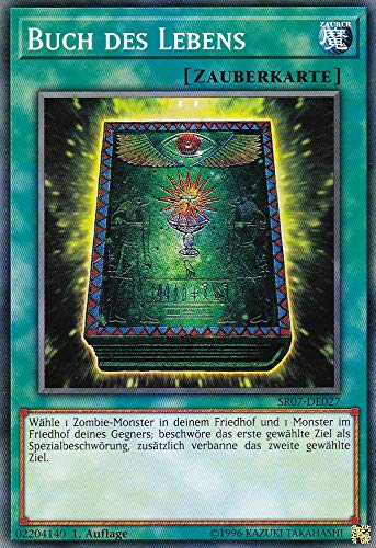 SR07-DE027 - Buch des Lebens - Common - Deutsch - Structure Deck: Zombie Horde - mit LMS Trading Fieldcenter-Karte Yugioh von LMS Trading