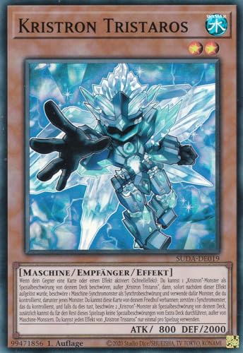 SUDA-DE019 - Kristron Tristaros - Super Rare - Deutsch - 1. Auflage - Supreme Darkness - mit LMS Trading Fieldcenter-Karte Yugioh SUDA-DE019 - Kristron Tristaros - Super Rare - Deutsch - 1. Auflage - Supreme Darkness - mit LMS Trading Fieldcenter-Karte Yugioh von LMS Trading