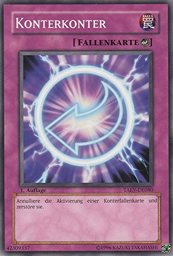 TAEV-DE080 - Konterkonter - Common - Deutsch - Tactical Evolution - mit LMS Trading Fieldcenter-Karte Yugioh von LMS Trading