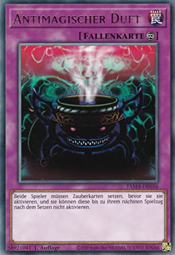 TAMA-DE056 - Antimagischer Duft - Rare - 1. Auflage - Deutsch - Tactical Masters - mit LMS Trading Fieldcenter-Karte Yugioh von LMS Trading