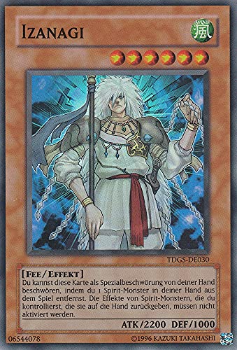 TDGS-DE030 - Izanagi - Super Rare - Deutsch - The Duelist Genesis - mit LMS Trading Fieldcenter-Karte Yugioh von LMS Trading