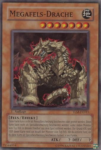 TLM-DE015 - Megafels-Drache - Super Rare - Deutsch - The Lost Millennium - mit LMS Trading Fieldcenter-Karte Yugioh TLM-DE015 - Megafels-Drache - Super Rare - Deutsch - The Lost Millennium - mit LMS Trading Fieldcenter-Karte Yugioh von LMS Trading
