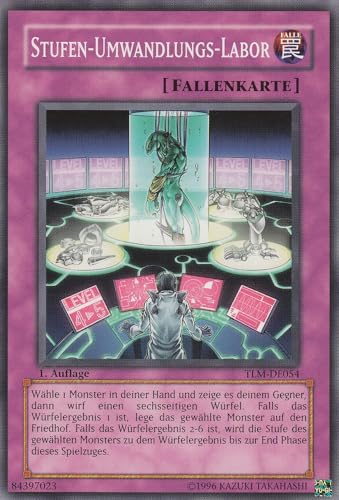 TLM-DE054 - Stufen-Umwandlungs-Labor - Common - Deutsch - The Lost Millennium - mit LMS Trading Fieldcenter-Karte Yugioh TLM-DE054 - Stufen-Umwandlungs-Labor - Common - Deutsch - The Lost Millennium - mit LMS Trading Fieldcenter-Karte Yugioh von LMS Trading