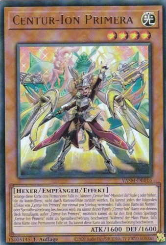 VASM-DE016 - Centur-Ion Primera - Ultra Rare - 1. Auflage - Deutsch - Einzelkarte aus: Valiant Smashers - mit LMS Trading Fieldcenter - Yu-Gi-Oh VASM-DE016 - Centur-Ion Primera - Ultra Rare - 1. Auflage - Deutsch - Einzelkarte aus: Valiant Smashers - mit LMS Trading Fieldcenter - Yu-Gi-Oh von LMS Trading