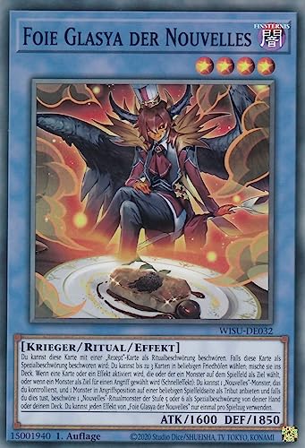 WISU-DE032 - Foie Glasya der Nouvelles - Super Rare - 1. Auflage - Deutsch - Wild Survivors - mit LMS Trading Fieldcenter-Karte Yugioh WISU-DE032 - Foie Glasya der Nouvelles - Super Rare - 1. Auflage - Deutsch - Wild Survivors - mit LMS Trading Fieldcenter-Karte Yugioh von LMS Trading