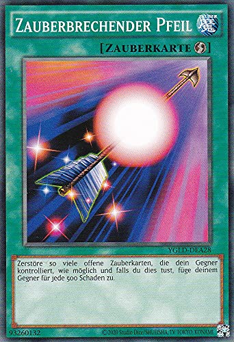 YGLD-DEA28 - Zauberbrechender Pfeil - Common - Reprint - Deutsch - Yugi's Legendary Decks - mit LMS Trading Fieldcenter-Karte Yugioh YGLD-DEA28 - Zauberbrechender Pfeil - Common - Reprint - Deutsch - Yugi's Legendary Decks - mit LMS Trading Fieldcenter-Karte Yugioh von LMS Trading