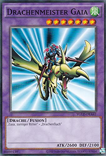 YGLD-DEA41 - Drachenmeister Gaia - Common - Reprint - Deutsch - Yugi's Legendary Decks - mit LMS Trading Fieldcenter-Karte Yugioh YGLD-DEA41 - Drachenmeister Gaia - Common - Reprint - Deutsch - Yugi's Legendary Decks - mit LMS Trading Fieldcenter-Karte Yugioh von LMS Trading