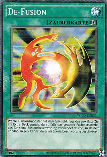 YGLD-DEB31 - De-Fusion - Common - Reprint - Deutsch - Yugi's Legendary Decks - mit LMS Trading Fieldcenter-Karte Yugioh YGLD-DEB31 - De-Fusion - Common - Reprint - Deutsch - Yugi's Legendary Decks - mit LMS Trading Fieldcenter-Karte Yugioh von LMS Trading