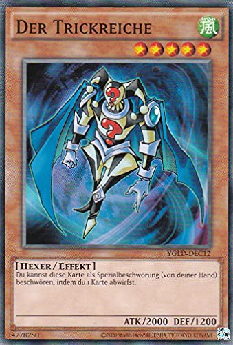 YGLD-DEC12 - Der Trickreiche - Common - Reprint - Deutsch - Yugi's Legendary Decks - mit LMS Trading Fieldcenter-Karte Yugioh YGLD-DEC12 - Der Trickreiche - Common - Reprint - Deutsch - Yugi's Legendary Decks - mit LMS Trading Fieldcenter-Karte Yugioh von LMS Trading