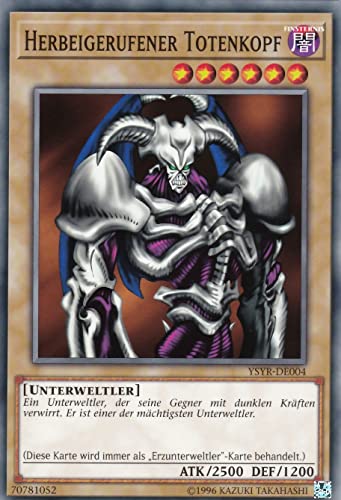 YSYR-DE004 - Herbeigerufener Totenkopf - Common - Deutsch - Starter Deck: Yugi Reloaded - mit LMS Trading Fieldcenter-Karte Yugioh YSYR-DE004 - Herbeigerufener Totenkopf - Common - Deutsch - Starter Deck: Yugi Reloaded - mit LMS Trading Fieldcenter-Karte Yugioh von LMS Trading