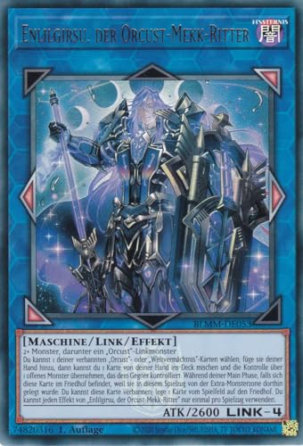 Yu-Gi-Oh! – Enlilgirsu der Orcust Mekk Ritter – Ultra Rare – BLMM-DE053 – 1. Auflage – Deutsch – Battles of Legend: Monster Mayhem - mit LMS Trading Fieldcenter-Karte Yugioh Yu-Gi-Oh! – Enlilgirsu der Orcust Mekk Ritter – Ultra Rare – BLMM-DE053 – 1. Auflage – Deutsch – Battles of Legend: Monster Mayhem - mit LMS Trading Fieldcenter-Karte Yugioh von LMS Trading