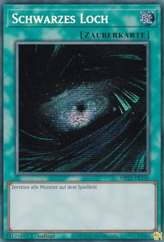 Yu-Gi-Oh! - MP25-DE130 – Schwarzes Loch – Secret Rare – 1. Auflage – Deutsch – 2025 Mega-Pack Tin - mit LMS Trading Fieldcenter-Karte Yu-Gi-Oh! - MP25-DE130 – Schwarzes Loch – Secret Rare – 1. Auflage – Deutsch – 2025 Mega-Pack Tin - mit LMS Trading Fieldcenter-Karte von LMS Trading