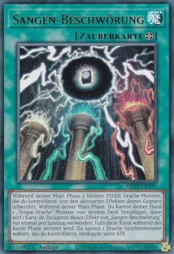 Yu-Gi-Oh! - Sangen-Beschwörung – MP25-DE197 – Ultra Rare – 1. Auflage – Deutsch – 2025 Mega-Pack Tin - mit LMS Trading Fieldcenter-Karte Yu-Gi-Oh! - Sangen-Beschwörung – MP25-DE197 – Ultra Rare – 1. Auflage – Deutsch – 2025 Mega-Pack Tin - mit LMS Trading Fieldcenter-Karte von LMS Trading