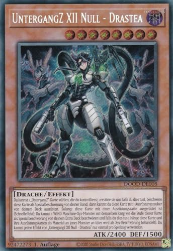 Yu-Gi-Oh! - UntergangZ XII Null - Drastea – DOOD-DE008 – Secret Rare – 1. Auflage – Deutsch – Doom of Dimensions - mit LMS Trading Fieldcenter-Karte Yu-Gi-Oh! - UntergangZ XII Null - Drastea – DOOD-DE008 – Secret Rare – 1. Auflage – Deutsch – Doom of Dimensions - mit LMS Trading Fieldcenter-Karte von LMS Trading