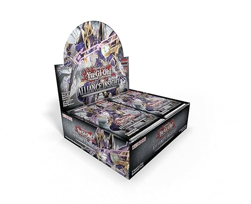 Yugioh - Alliance Insight - Display (24 Booster Packs mit je 9 Karten) - Deutsch - 1. Auflage - mit LMS Trading Fieldcenter Karte von LMS Trading