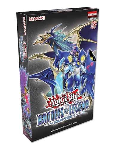 Yugioh - Battles of Legend: Chapter 1 (2 Boosterpacks mit jeweils 18 Karten mit Promo Karten) - DEUTSCH - 1. Auflage - Originalverpackt - mit LMS Trading Fieldcenter Karte von LMS Trading