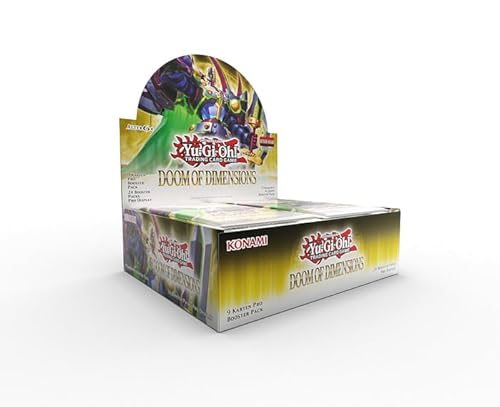 Yugioh - Doom of Dimensions - Display (24 Booster Pack) - Deutsch - 1. Auflage - Originalverpackt mit LMS Trading Grußkarte von LMS Trading