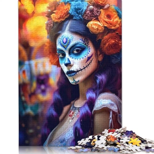 1000 Teile „Festliches und mysteriöses Puzzle“, Schwierigkeitsgrad für Erwachsene, Lernspielzeug, Spiele, Familiendekoration (75 x 50 cm) von LMYmoney