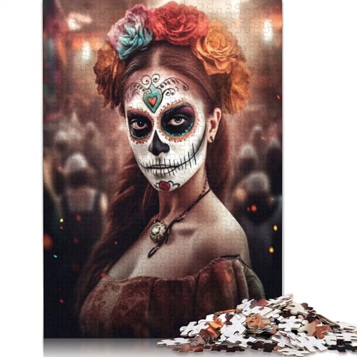 1000 Teile „Spirit of Celebration“-Puzzle, Schwierigkeitsgrad Puzzle für Erwachsene, Lernspiele, Spielzeug, Familiendekoration (38 x 26 cm) von LMYmoney