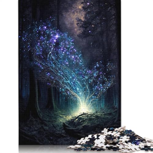 1000 Teile Waldgeist-Puzzle, Schwierigkeitsgrad für Erwachsene, Lernspielzeug, Spiele, (38 x 26 cm) von LMYmoney