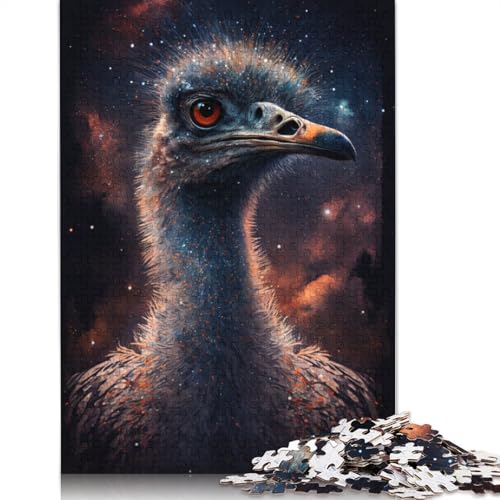 1000-teiliges Galaxy Rhea-Puzzle für Erwachsene, Holzpuzzle für Erwachsene, Lernspiel, Herausforderungsspielzeug, 1000 Stück (75 x 50 cm) von LMYmoney