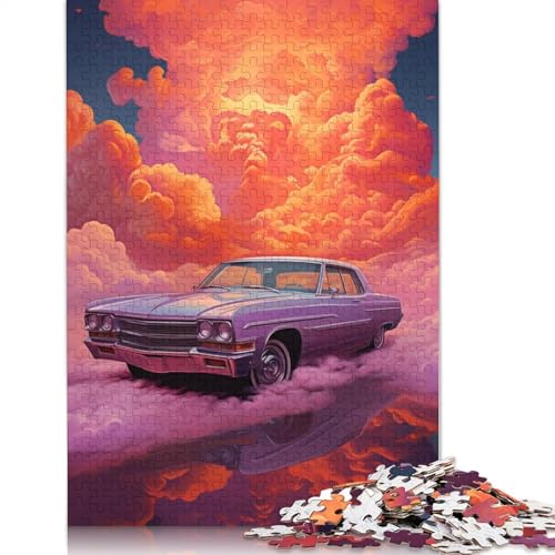 1000-teiliges Gemälde eines coolen Auto-Puzzles für Erwachsene, Puzzle, Erwachsenen-Puzzle, Heimdekoration, Puzzle-Spielzeug, 1000 Teile (75 x 50 cm) von LMYmoney