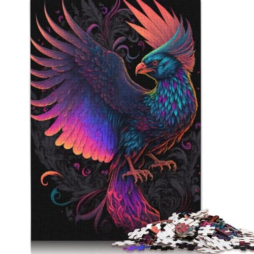 1000-teiliges Puzzle mit kosmischem Phönix für Erwachsene, Puzzles, Lernspielzeug, 1000 Stück (75 x 50 cm) von LMYmoney