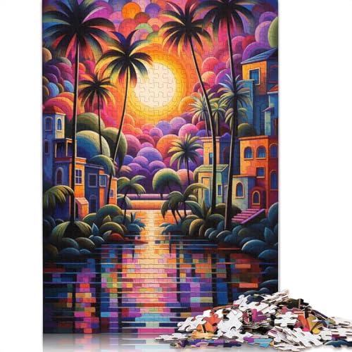 1000-teiliges Puzzle mit wunderschönen Stränden und Landschaften für Erwachsene, Puzzles, Lernspielzeug, 1000 Stück (75 x 50 cm) von LMYmoney