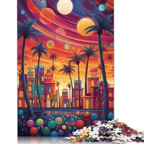 1000-teiliges Puzzle mit wunderschönen Stränden und Landschaften für Erwachsene und Jugendliche, Lernspielzeug aus Holz, 1000 Teile (75 x 50 cm) von LMYmoney