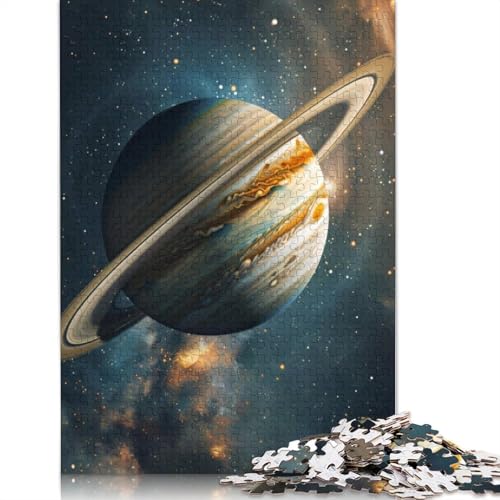 1000-teiliges Puzzle zum Thema „Kosmischer Traumplanet“ für Erwachsene, Puzzles, Lernspielzeug, 1000 Stück (75 x 50 cm) von LMYmoney
