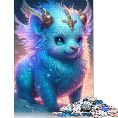 1000-teiliges süßes Drachenbaby-Puzzle für Erwachsene, Puzzles für Erwachsene, Puzzles, einzigartige Heimdekoration und Geschenke, 1000 Stück (75 x 50 cm) von LMYmoney