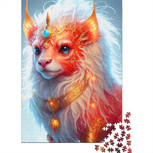 1000-teiliges süßes Drachenbaby-Puzzle für Erwachsene und Teenager, 1000 Teile (38 x 26 cm) von LMYmoney