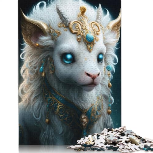 1000-teiliges süßes Drachenbaby-Puzzle für Erwachsene und Teenager, Lernspiele für zu Hause, DIY-Spielzeug, 1000 Stück (75 x 50 cm) von LMYmoney