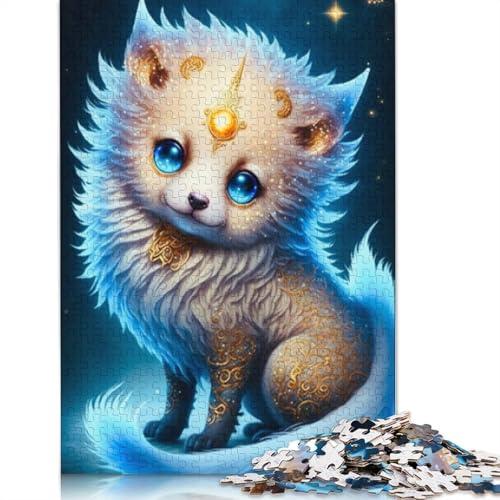 1000-teiliges süßes Drachenbaby-Puzzle für Erwachsene und Teenager, Lernspielzeug aus Holz, 1000 Teile (75 x 50 cm) von LMYmoney