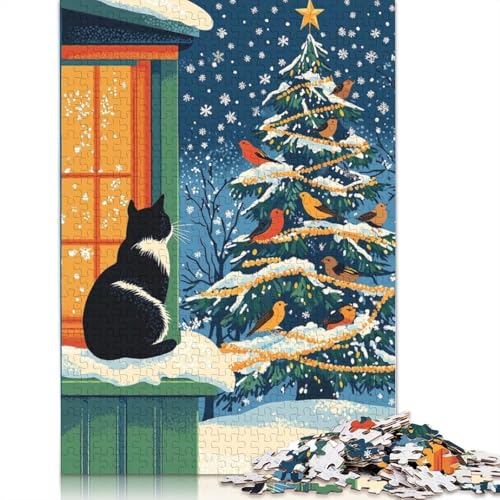 A Scene of Holiday Bliss Puzzle 1000 Teile Schwer Puzzle Spielzeug Pädagogisches Spiel Impossible Herausforderung Spielzeug Für Erwachsene Kinder 1000pcs (40x28cm) von LMYmoney