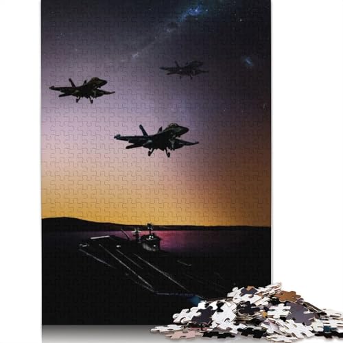 Aircrafts Puzzle 1000 Teile Schwer Puzzle Spielzeug Lernspiel Impossible Herausforderungsspielzeug Für Erwachsene Und Kinder in Bewährter 1000pcs (75x50cm) von LMYmoney
