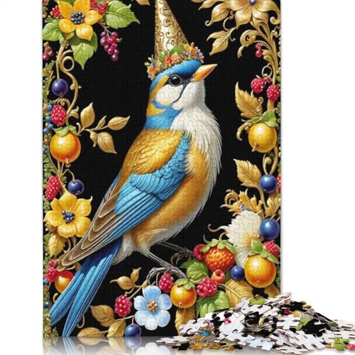 Animal Art Bird Puzzle 1000 Teile Schwer Puzzle Spielzeug Lernspiel Impossible Herausforderung Spielzeug Für Erwachsene Kinder 1000pcs (75x50cm) von LMYmoney