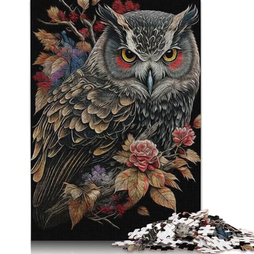 Animal Art Bird Puzzle 1000 Teile Schwer Puzzle Spielzeug Lernspiel Impossible Herausforderung Spielzeug Für Erwachsene Kinder 1000pcs (75x50cm) von LMYmoney